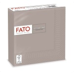 FATO Szalvéta Galambszürke 33*33cm 2rtg.50db/csomag, 24 csomag/karton