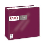 FATO Szalvéta Bordó 38*38cm 2rtg. 40 db/csomag, 30 csomag/karton