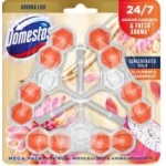 WC fertőtlenítő, 3 db-os ,DOMESTOS "Aroma Lux", dália