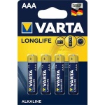 Elem, AAA mikro, 4 db, VARTA "Longlife"