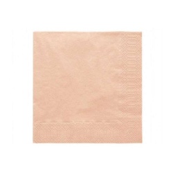 Platán szalvéta Barack 33*33cm 2 rtg.25db/csomag 80 csomag/karton