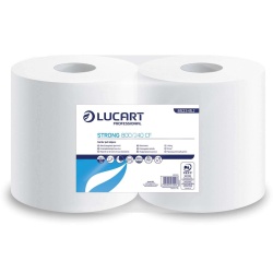 Ipari törlőpapír Lucart Strong CF 800/240 M hófehér 2 tekercs/karton