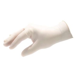 Latex kesztyű púdermentes Hycare 100db fehér"M"