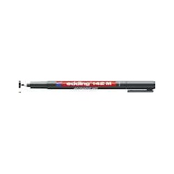 Alkoholos marker, 1 mm, EDDING "142 M", fekete